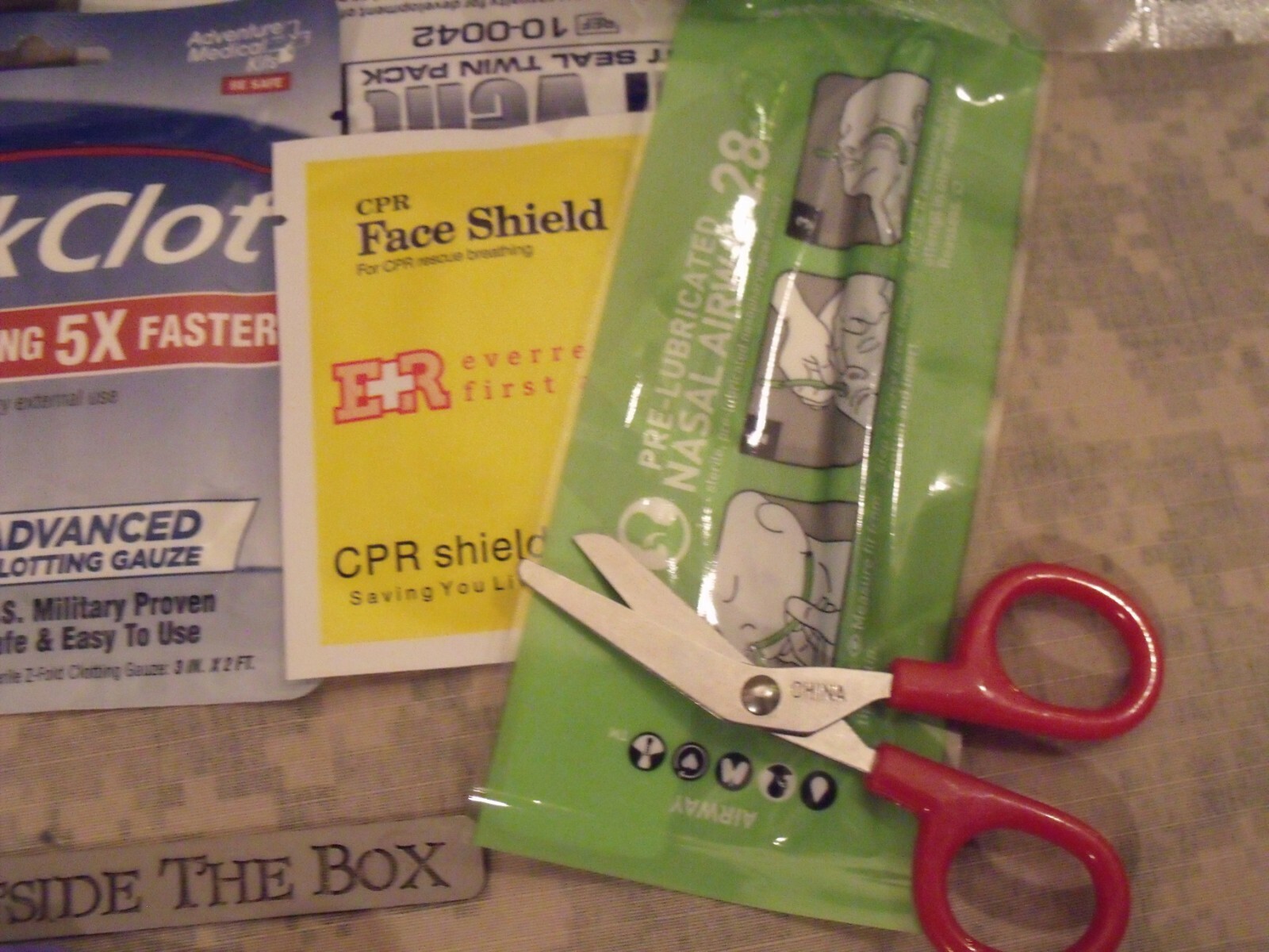 Ankle Holster First Aid Kit, Trauma (ITAK) – Fully Stocked! TQ, Gauze, Q-Clot +