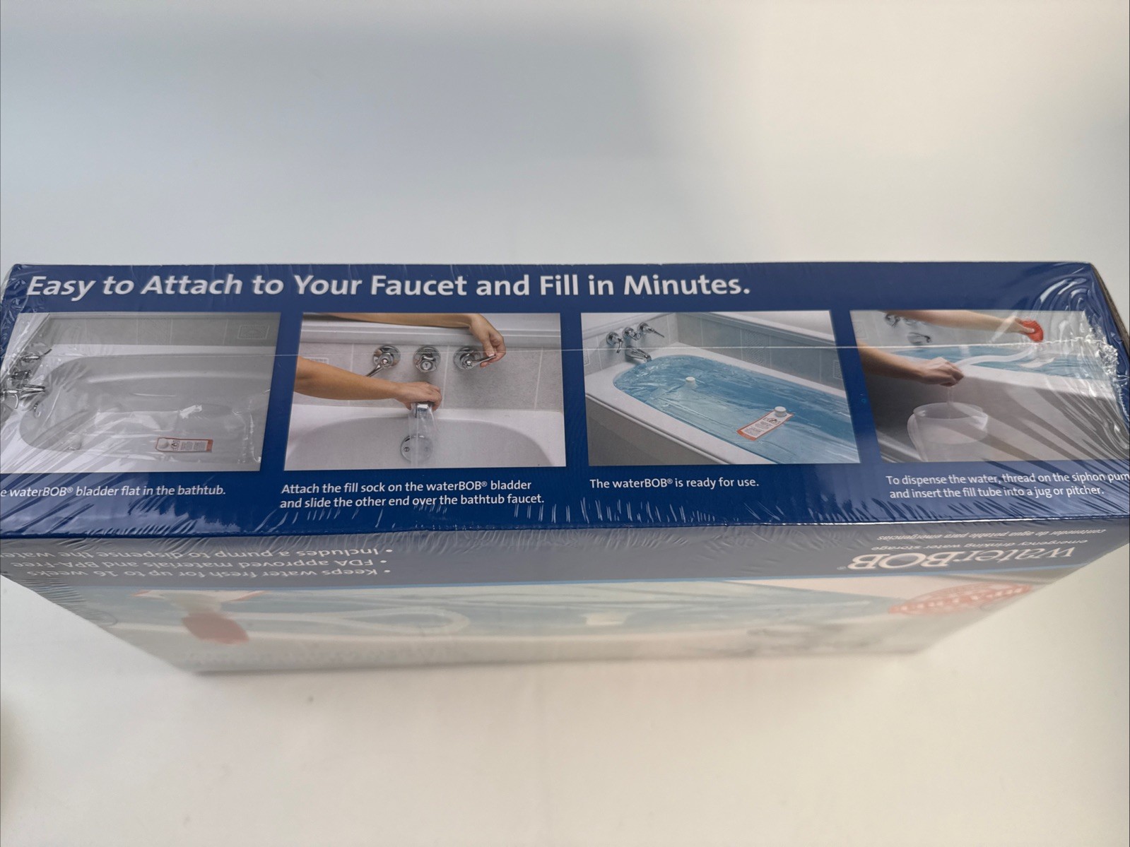 WaterBOB Emergency Drinking Water 100 Gallons Storage Survival SEALED