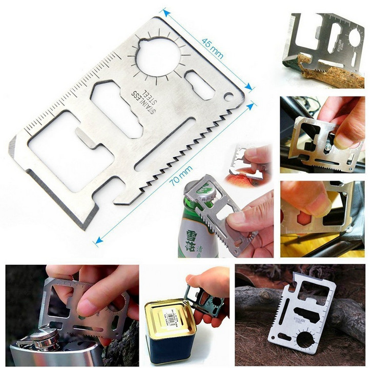 Emergency Survival Kits 11-in-1, Multi Survival Tools Outdoor Survival Gear