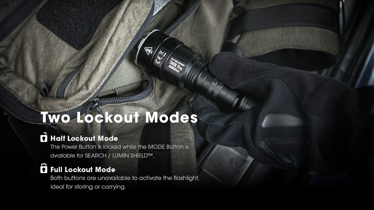 Nitecore TM9K Pro 9900 Lumen Fast Charging USB-C Flashlight