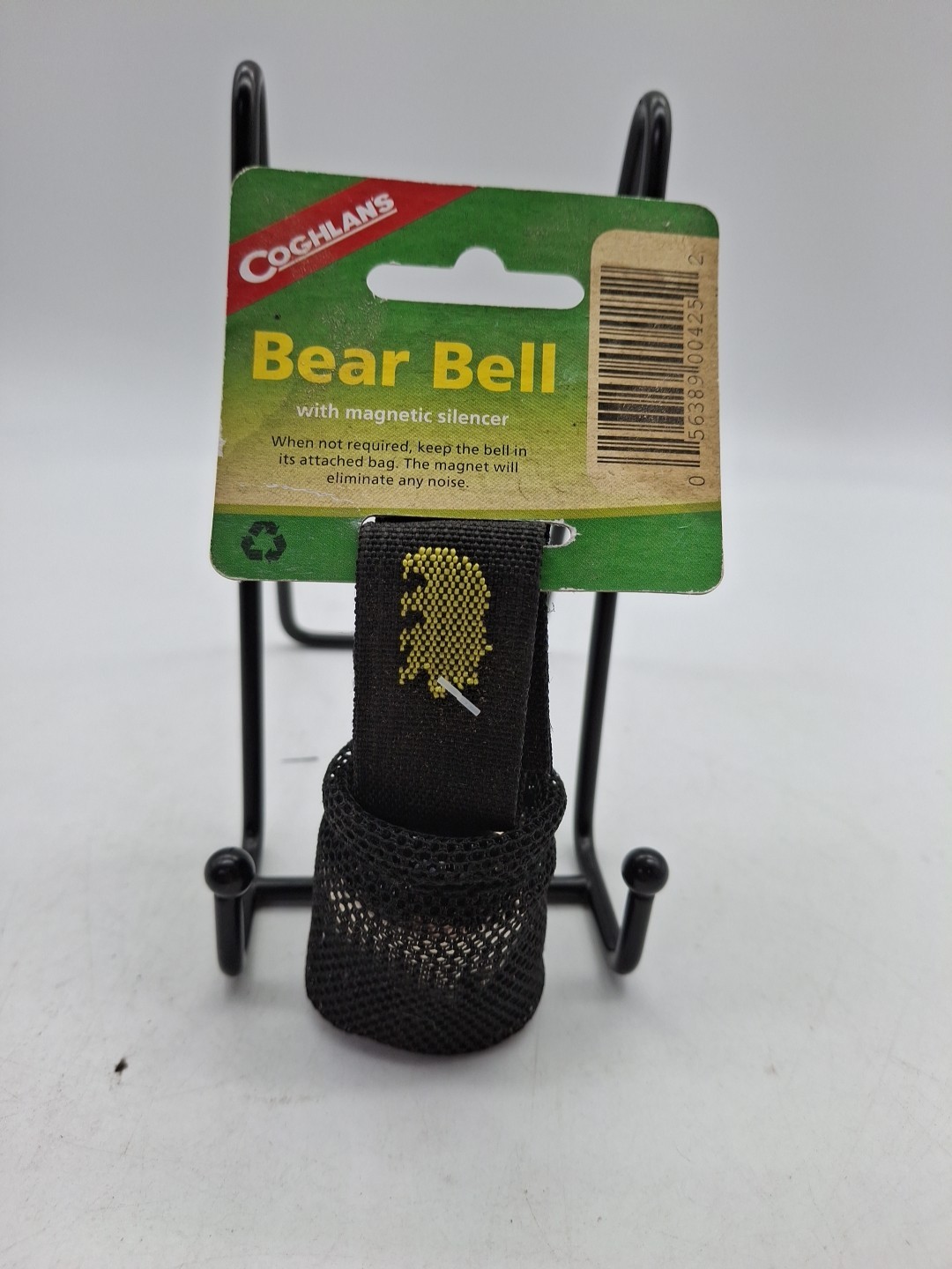 Coghlan’s Bear Bell with Magnetic Silencer Bag and Loop strap Hiking Safety