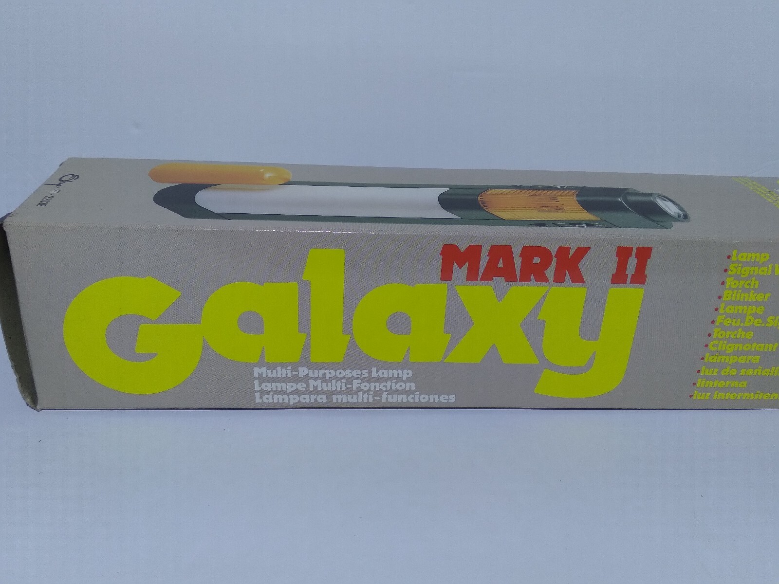 Galaxy Mark II Multi-Purposes Lamp Model # – 2203B – New In Box 10″ Vintage