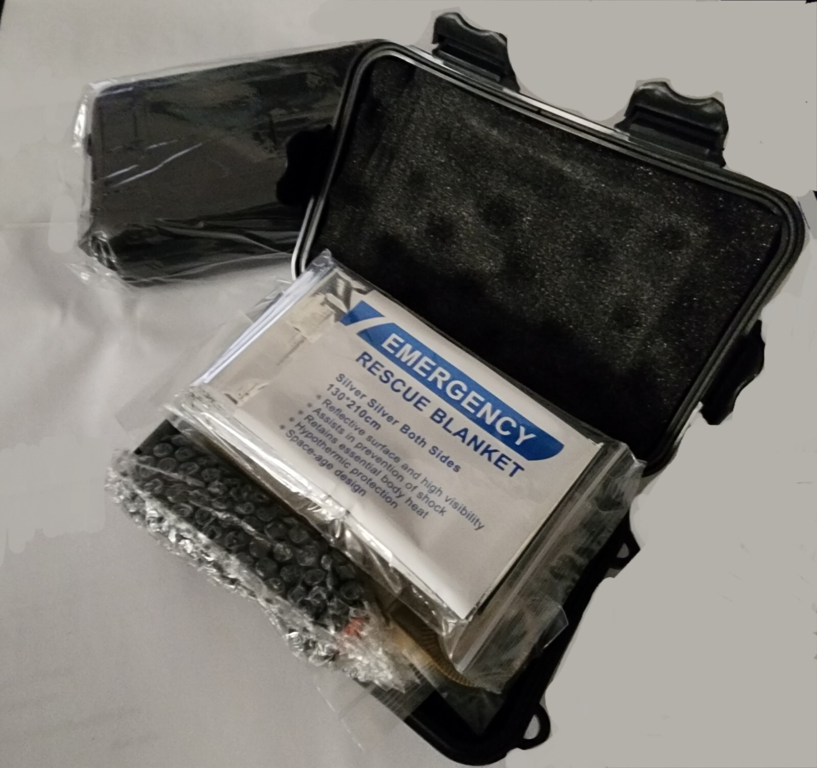 TopSS 11-item Basic EDC Survival Kit (Black Storage Box)