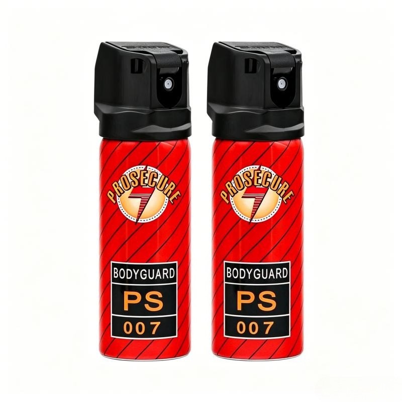 2 Bottles 60ml Self-Defense Pepper Spray For Men Women Easy To Carry