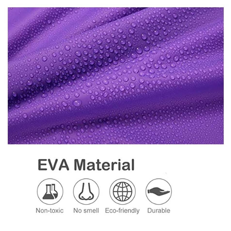 Rain Poncho Raincoats for Adult Reusable – 2-5 Pack EVA Waterproof Rain Coat …