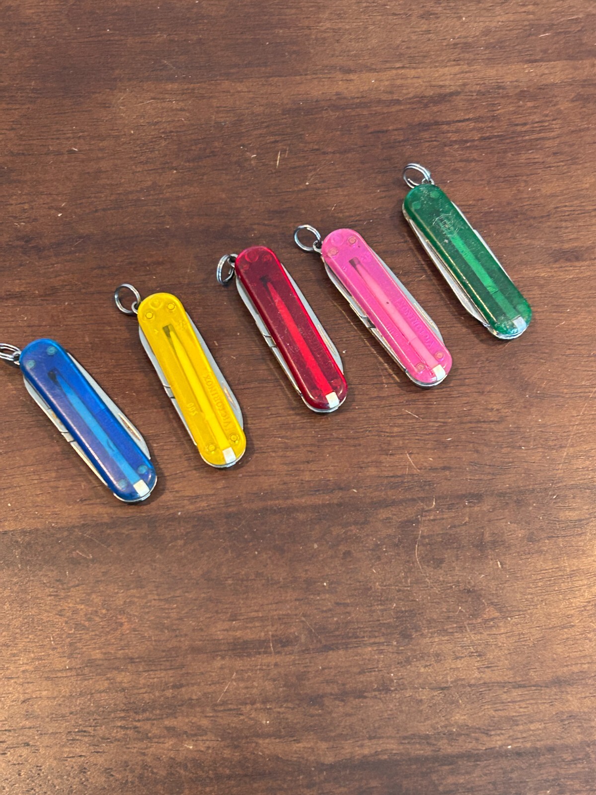 Victorinox 58mm Classic SD Translucent Colors Great Condition FREE SHIPPING