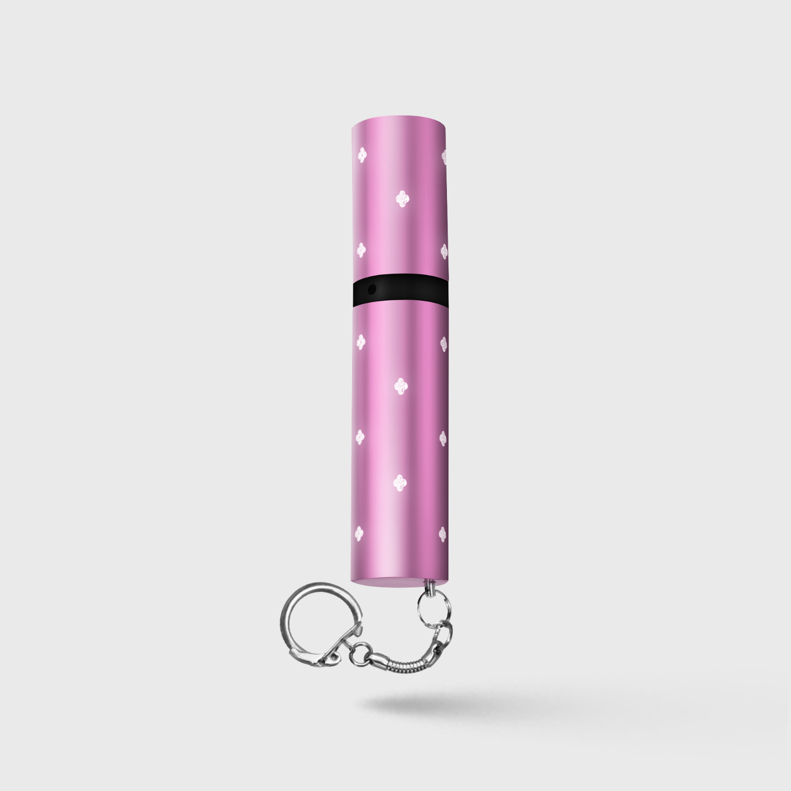 Lipstick-Shaped Self-Defense Device with 110 Lumen Flashlight & Keychain