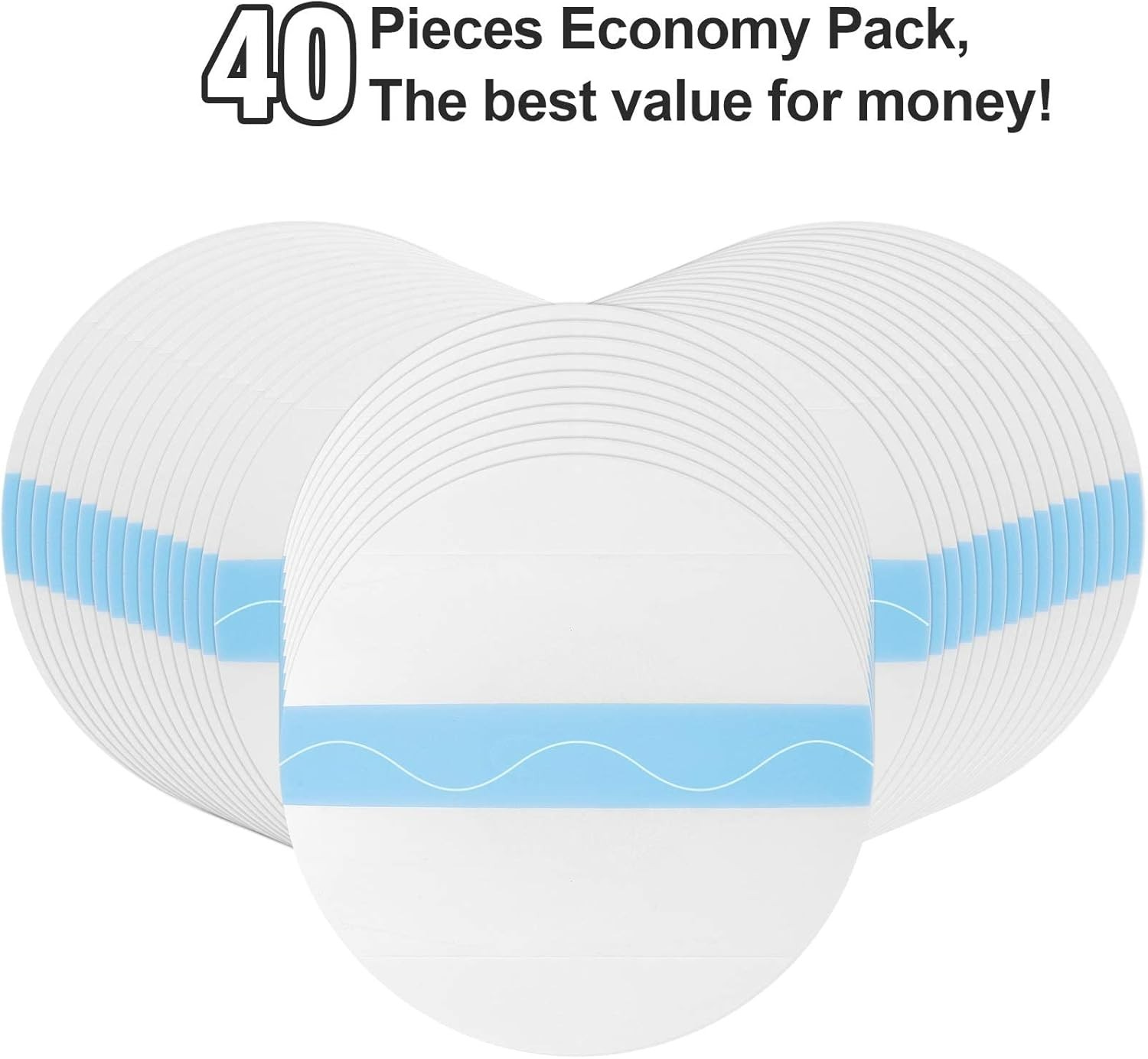 40 Count Libre Sensor Covers – Easy to Use, Latex-Free & 15 Days Protection