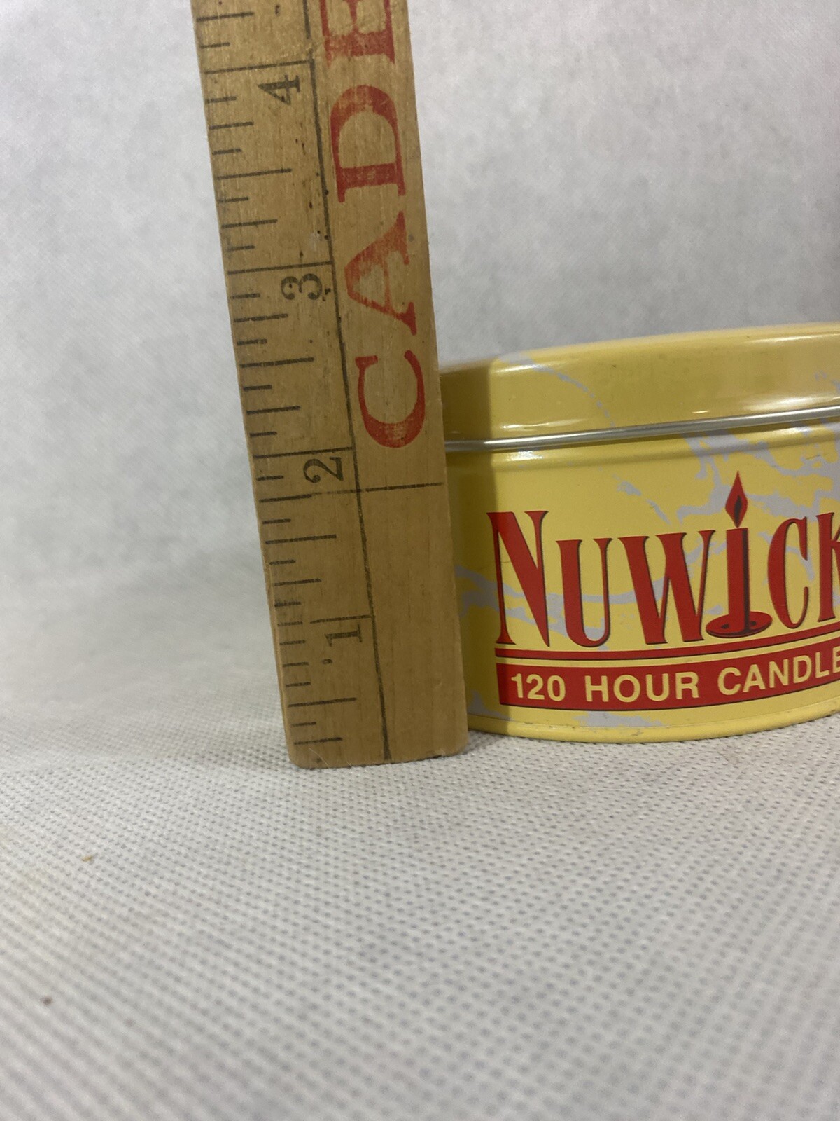 Nuwick 120 Hour Emergency Candle Moveable Wicks Reusable Light Heat Cook – 14 oz