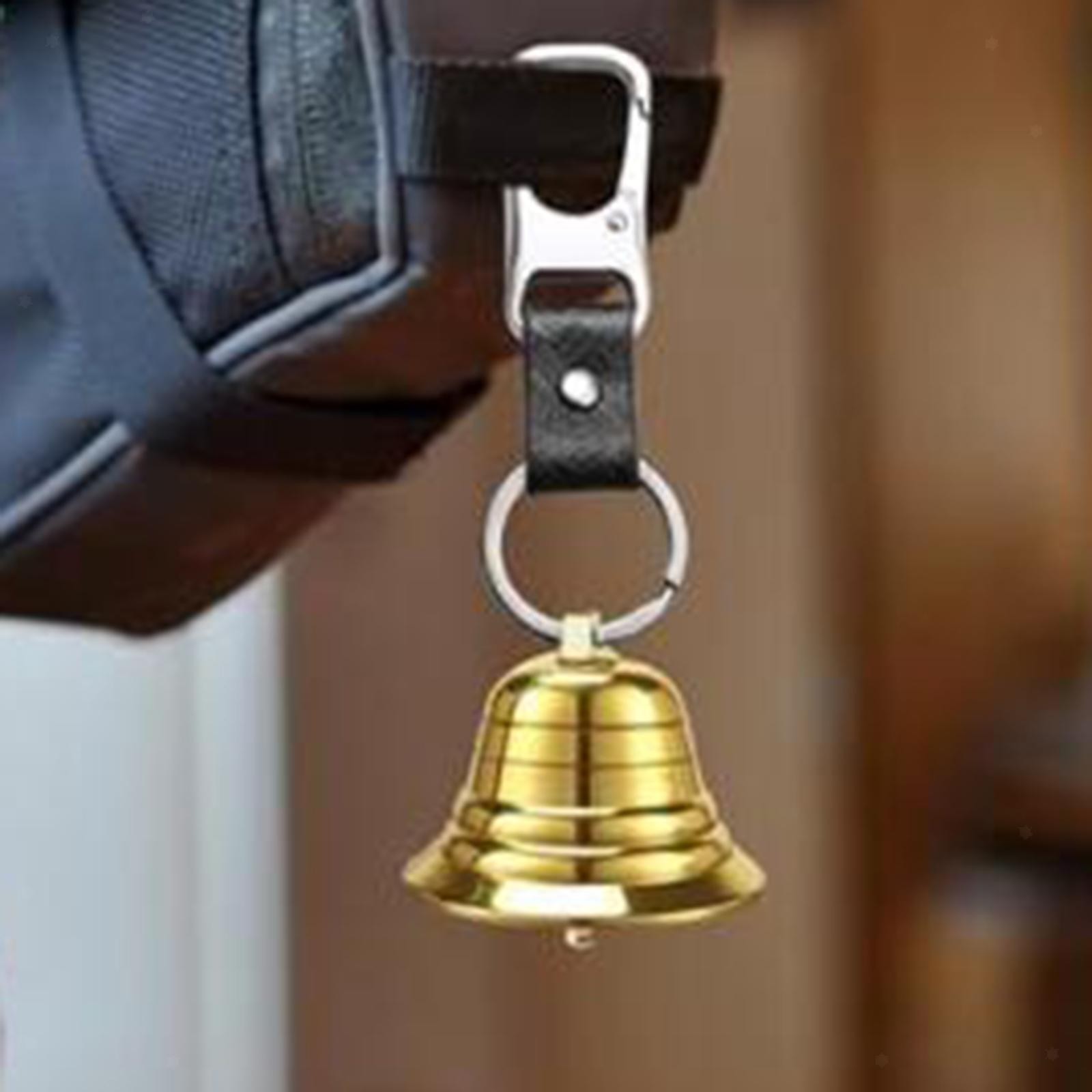 Bear Bell Ornament Waist Hanging Brass for Camping Mountain Climbing Outdoor