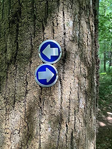 Trail Markers,Reflective Trail Marker for Hunting Hiking Camping & More, Pack-24