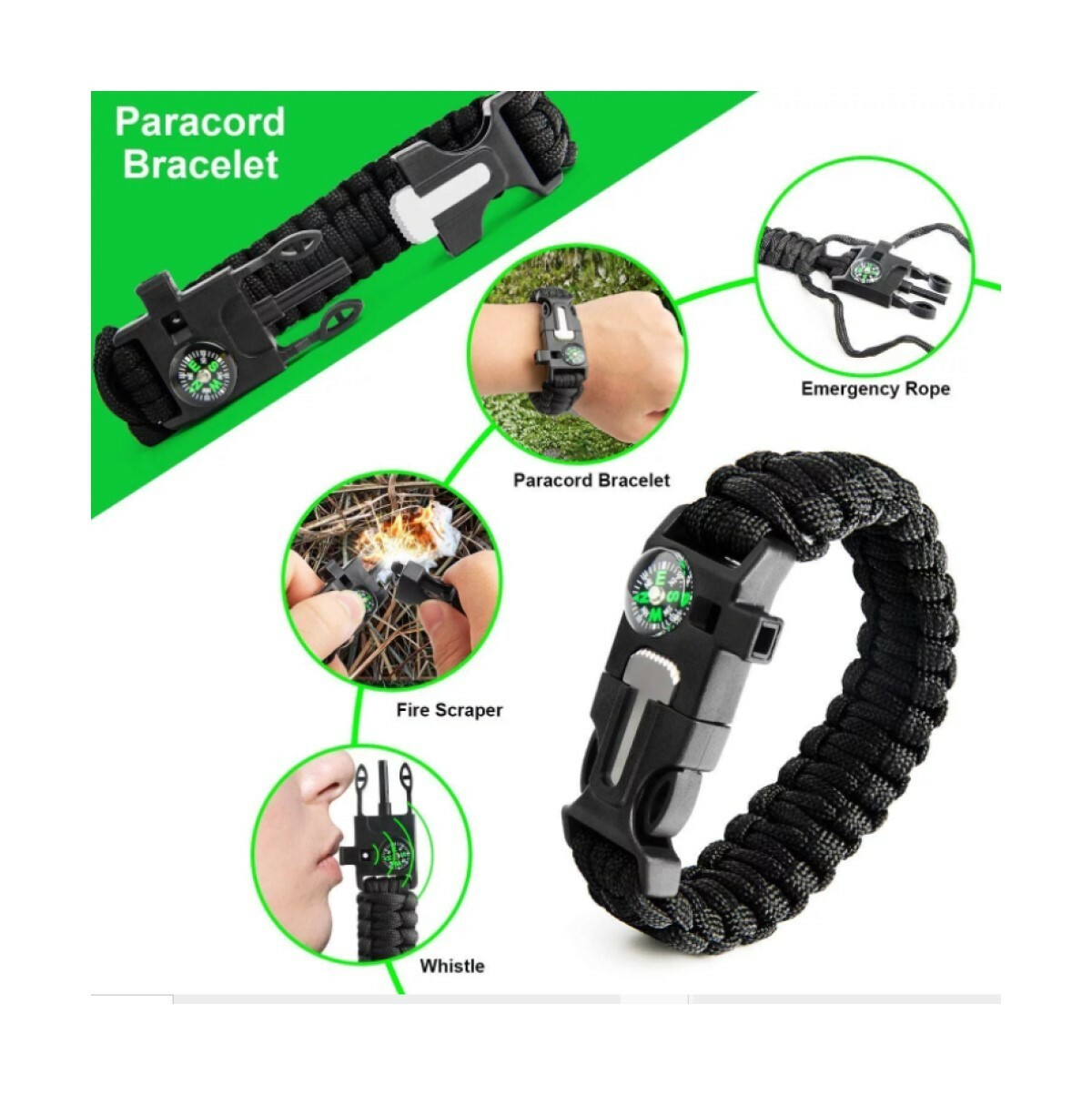Semper Paratus Gear Gifts for Men 18 In 1 Camping Survival Kit – He will LOVE it