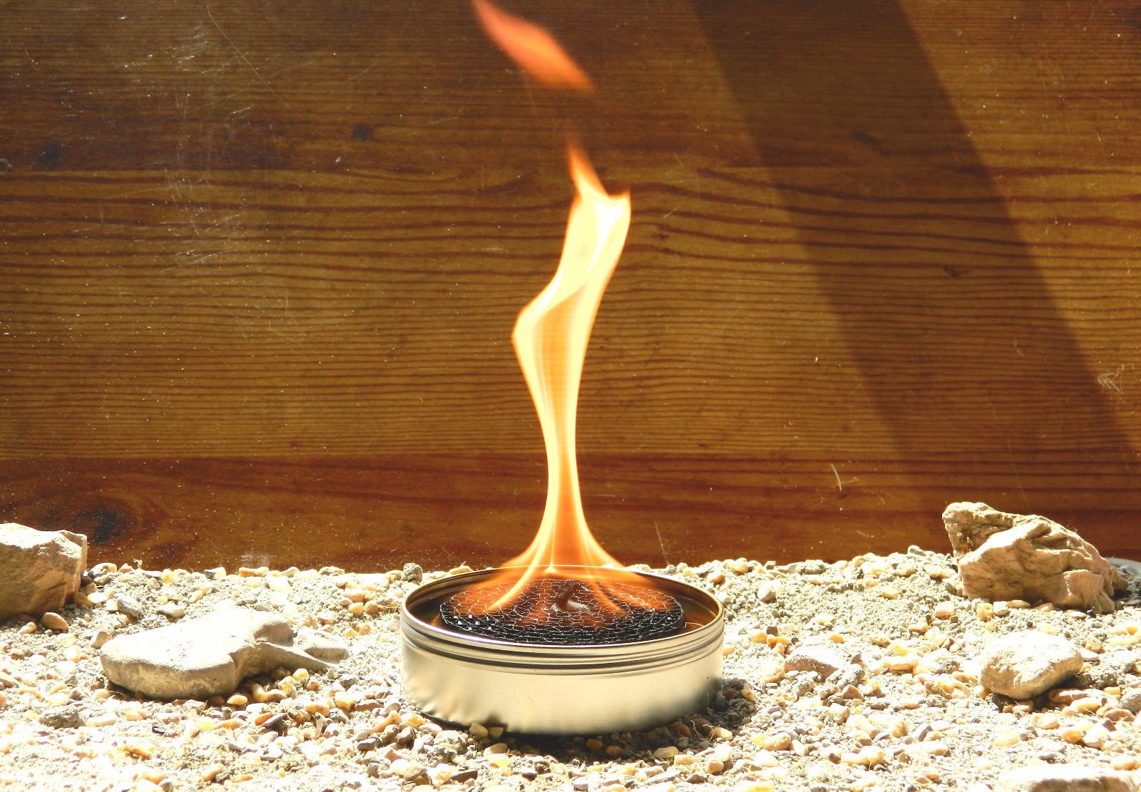 3Hr Outdoor Survival Buddy Burner + 5 Emergency Fire Tinder Buddy Briquettes