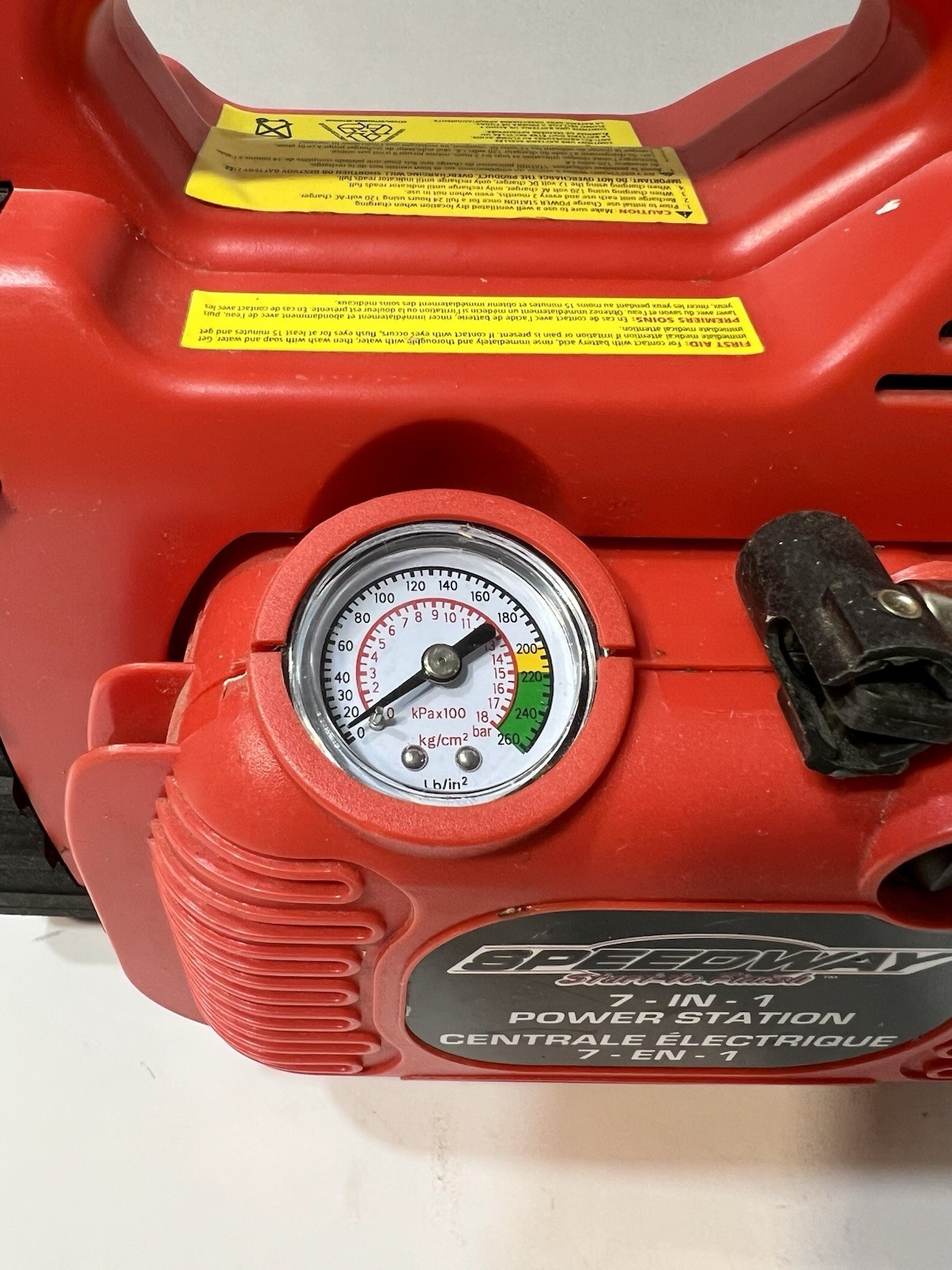 7 in 1 Portable Power Station, Jump Starter, Air Compressor, Generator & 12V/USB