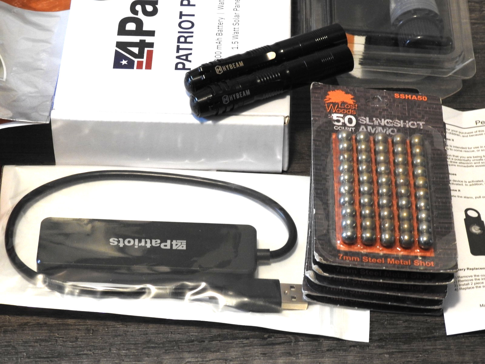 SURVIVAL CAMPING LOT! PRATRIOTS SOLAR POWER CELL-FLASHLIGHTS-SOLAR LANTERN-MORE!