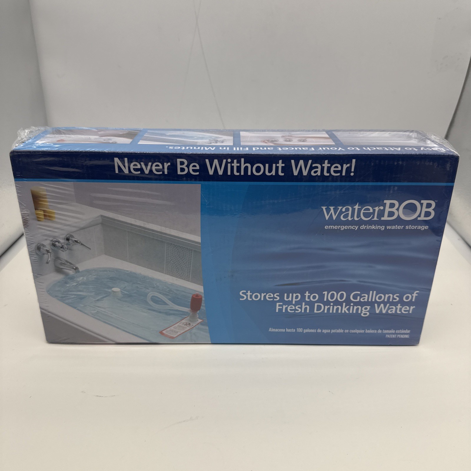 Water BOB Survival Emergency Drinking Fresh Water Storage 100-Gallons Kit-Sealed