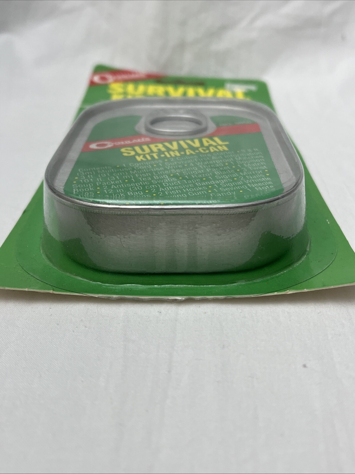 Coghlans 9850 Survival Kit in a Can 38 Items Vintage New Old Stock 1997