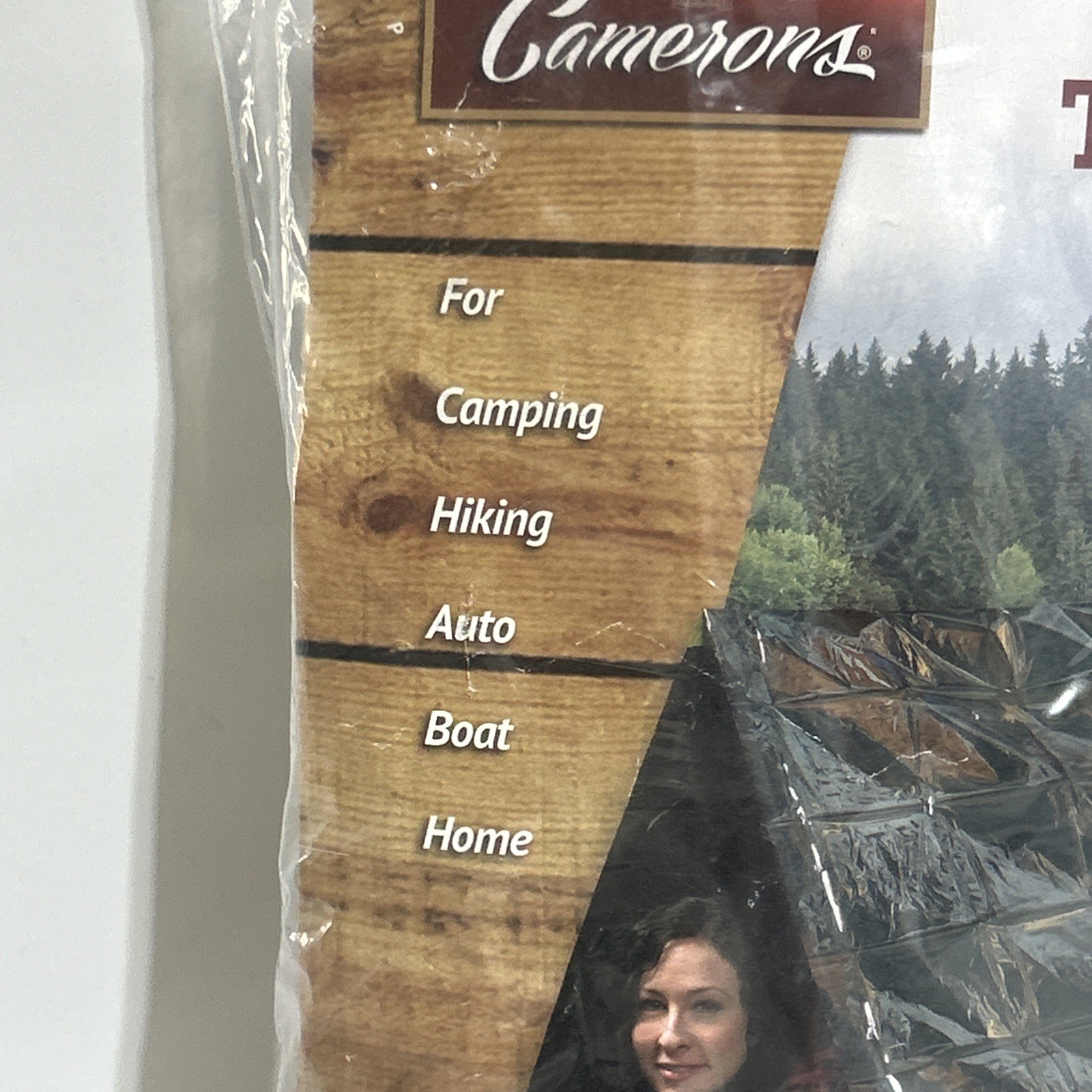 Camerons Emergency Tent 2 Person Thermal Tent Wind Water Proof, Protection NEW