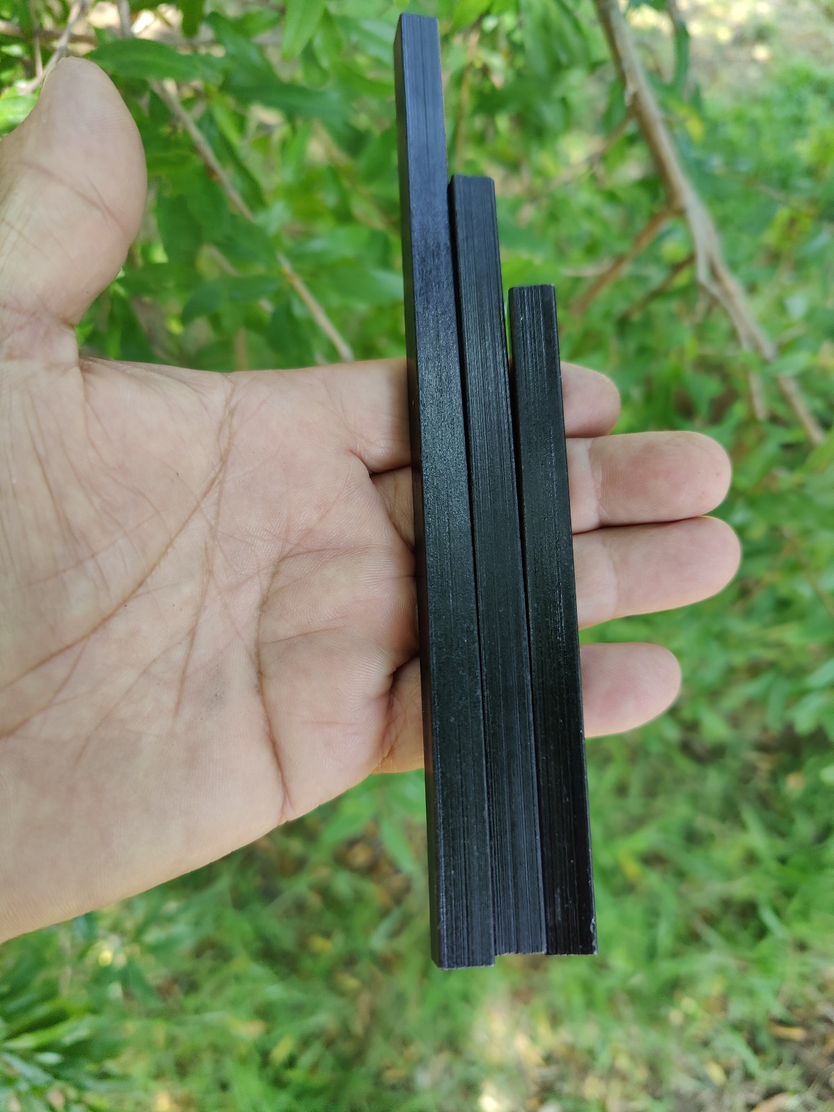 12,8,6,5 ” x 3/8″ Square Mischmetal Ferrocerium firesteel ferro rod “El Kuatro.”