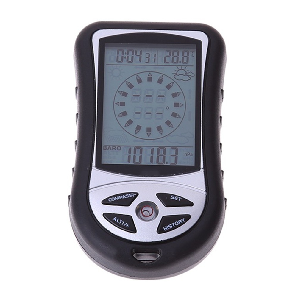 Mountaineering Camping Barometer Thermometer Mountaineering Camping Comes With Lanyard