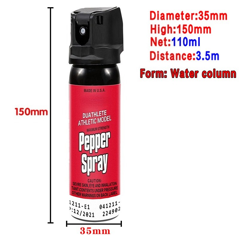 3 Packs Pepper Spray – Maximum Strength OC Spray, 12ft, 40 Bursts