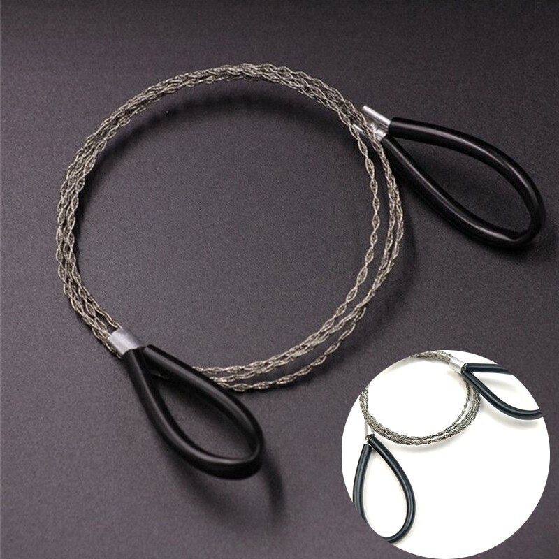 Steel Wire Portable Emergency Steel Rope Survival Gear Chain Saw Practical
