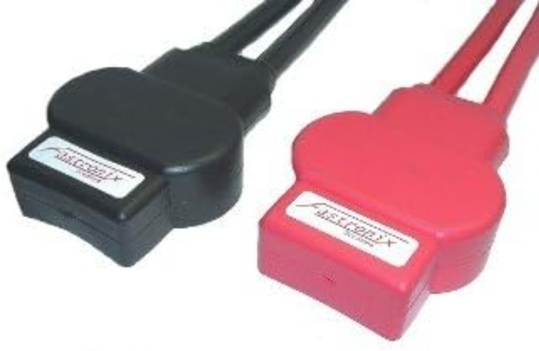 Fastronix Military Spec Battery Terminal Covers Red and Black Pack of 2