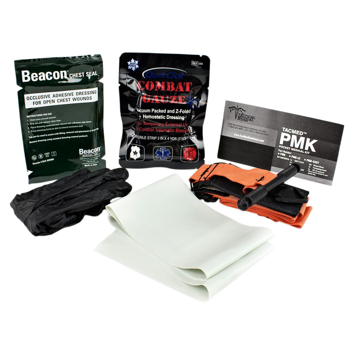 NEW TacMed Solutions – Pocket Medical Kit with Tourniquet – PMK