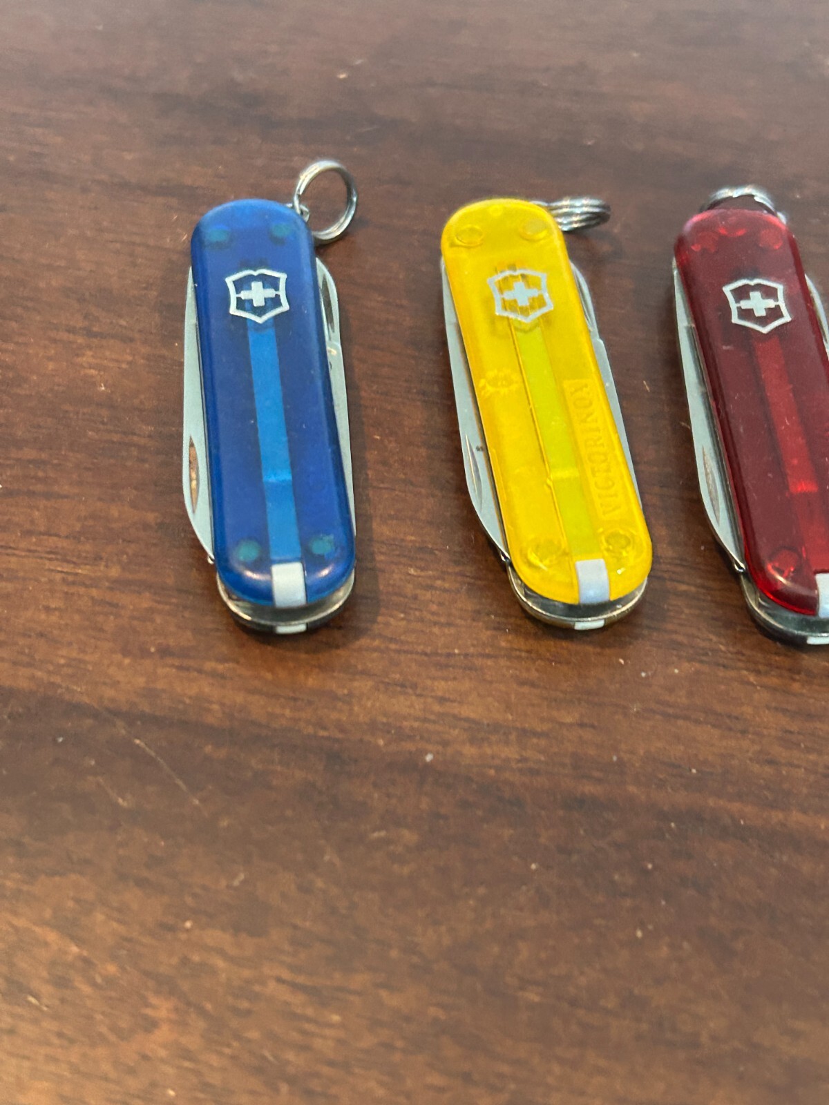 Victorinox 58mm Classic SD Translucent Colors Great Condition FREE SHIPPING