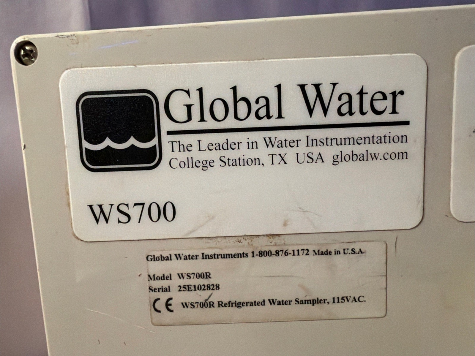 Global Water Composite/Discrete Water Sampler