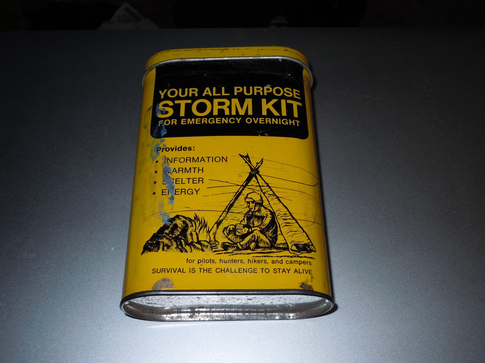 Your All purpose Storm Kit for Emergency Overnight Tocoma MTN Unsealed Old Stock