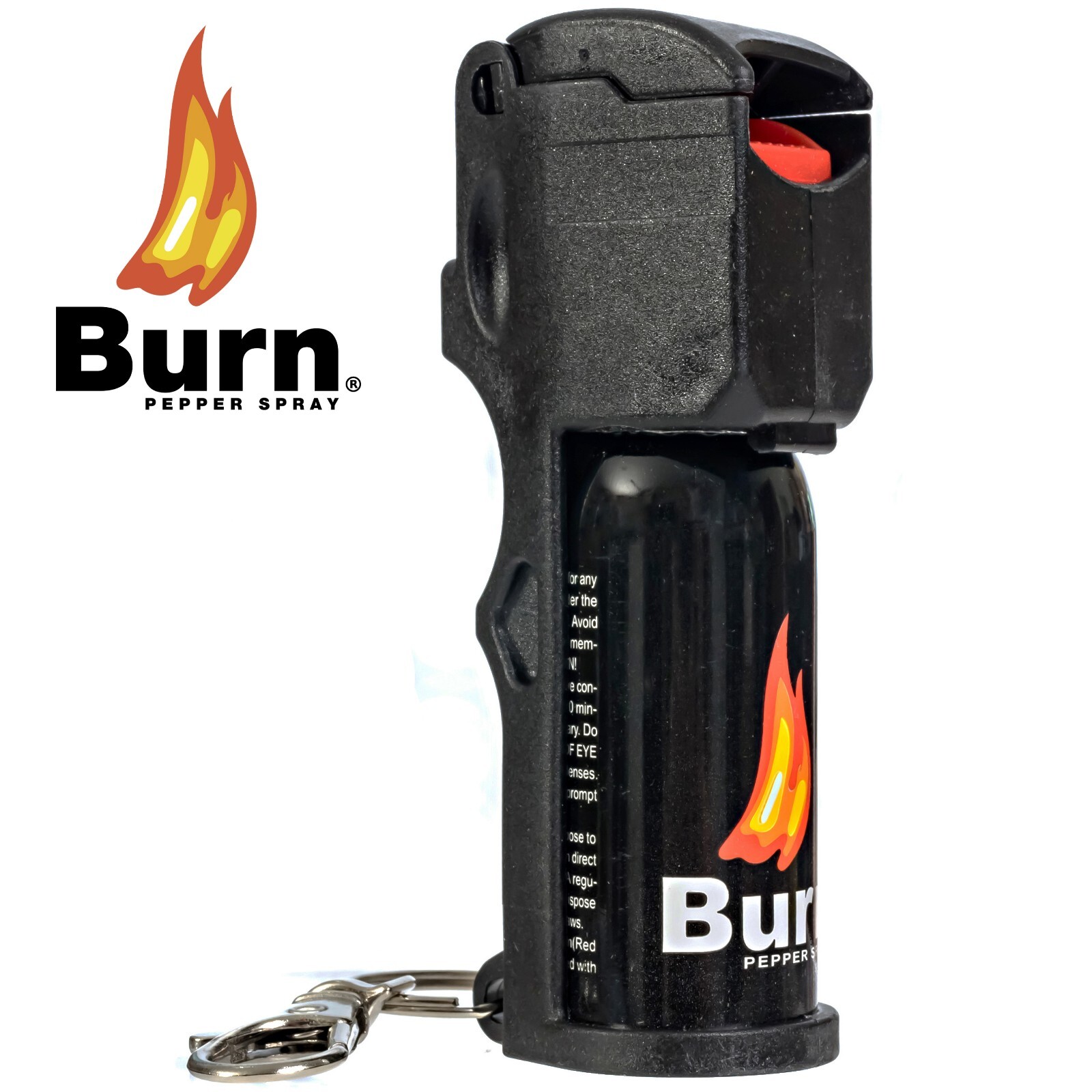 2 Pack Burn Pepper Spray 1/2oz – Self Defense Personal & Safety – Police Grade