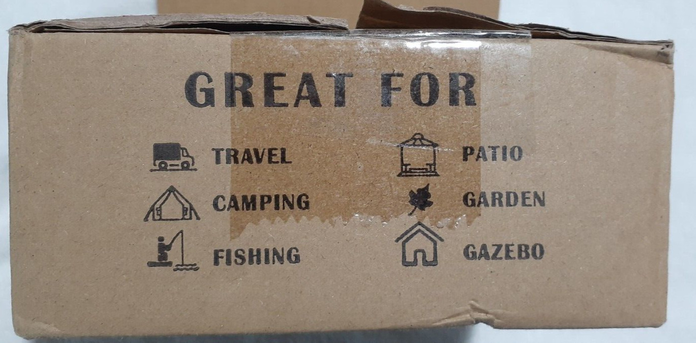 Kakwaco Portable Campfire Kit 4 Pack Cans 3-5 Hours Burning Fire 3.94×2.76 in