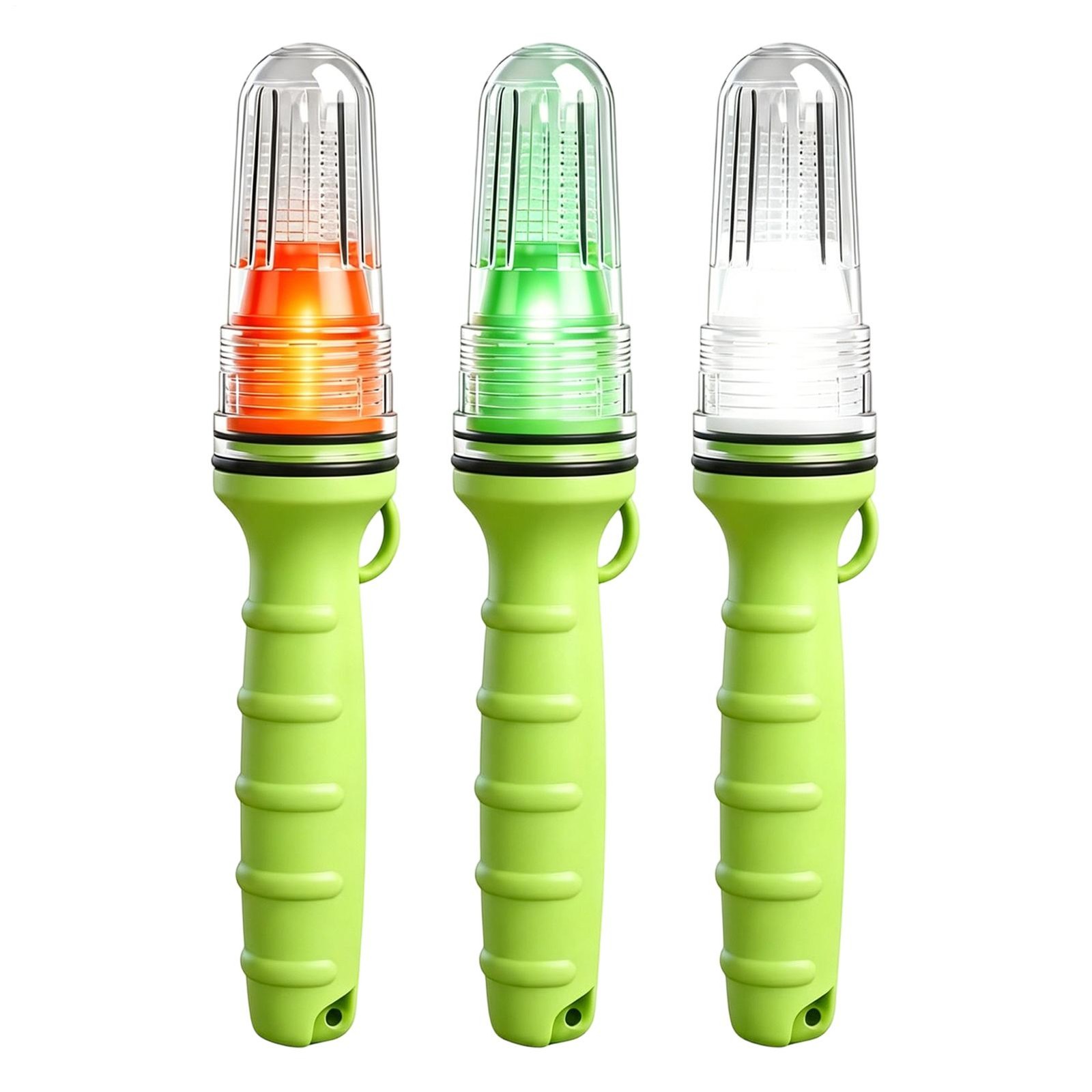Flares for Boating 3 Pieces Seepage-Proof Compact Boat Signal Light