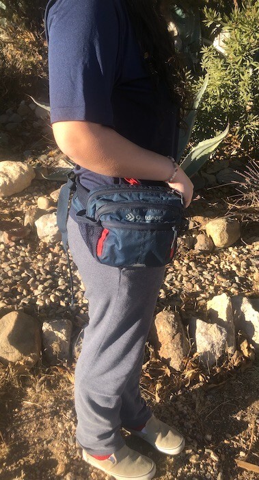 Outdoor Products Fanny Pack + Multi-Knife + Bright Reliable LED – C*