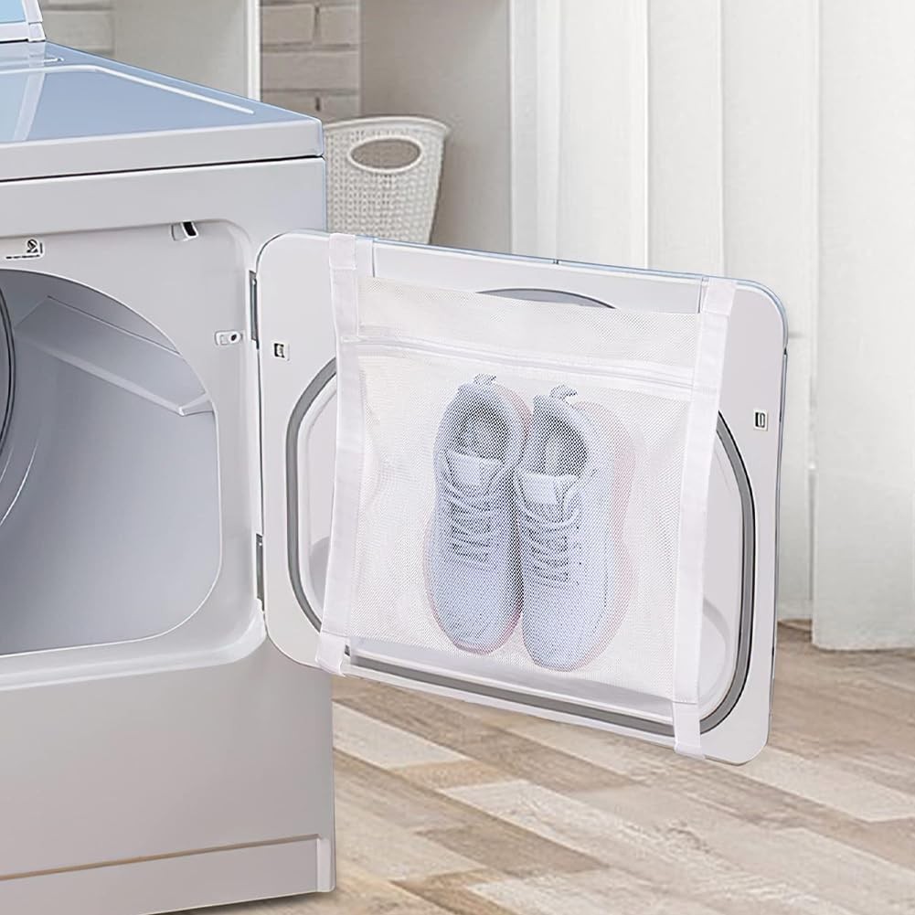 EMVANV Shoe Drying Bag,Laundry Bags Reusable 40 x 40cm, As Picture Show