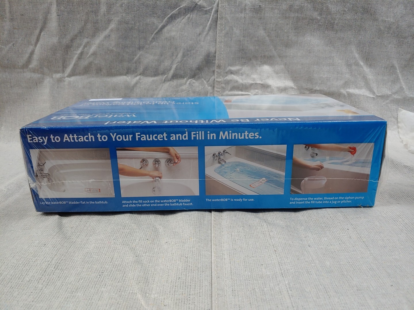 Water BOB Survival Emergency Drinking Fresh Water Storage 100-Gallons Kit SEALED
