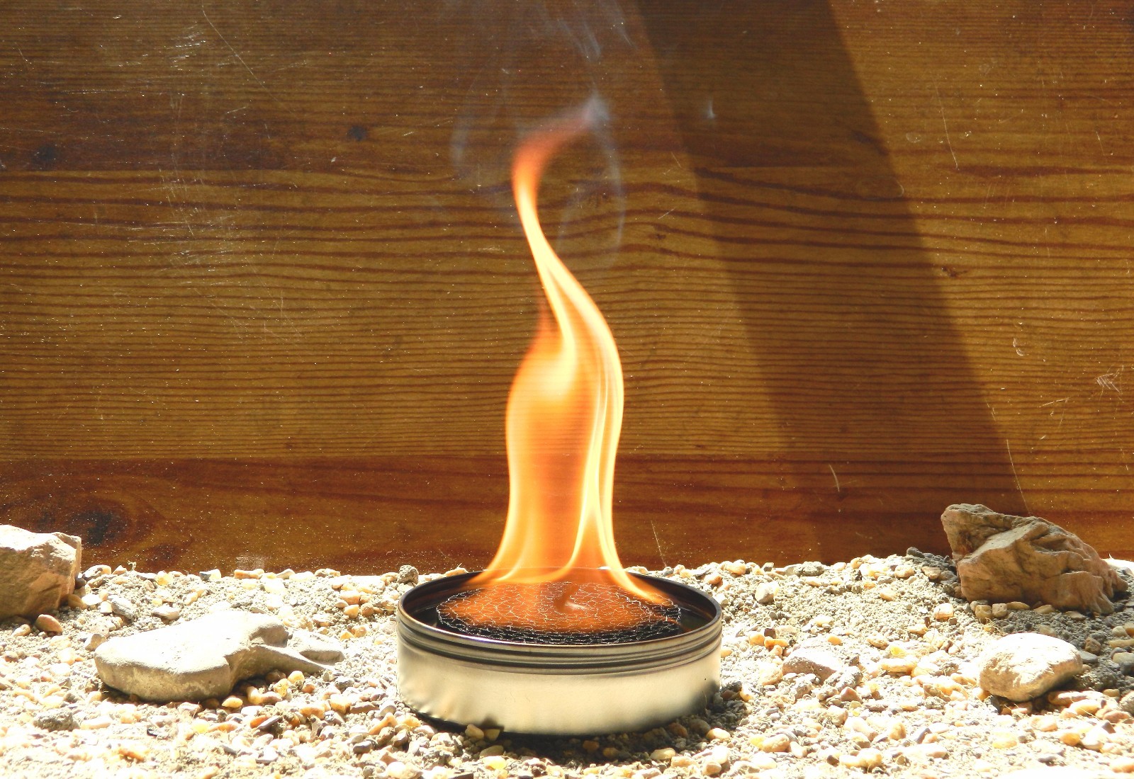 3Hr Outdoor Survival Buddy Burner + 5 Emergency Fire Tinder Buddy Briquettes