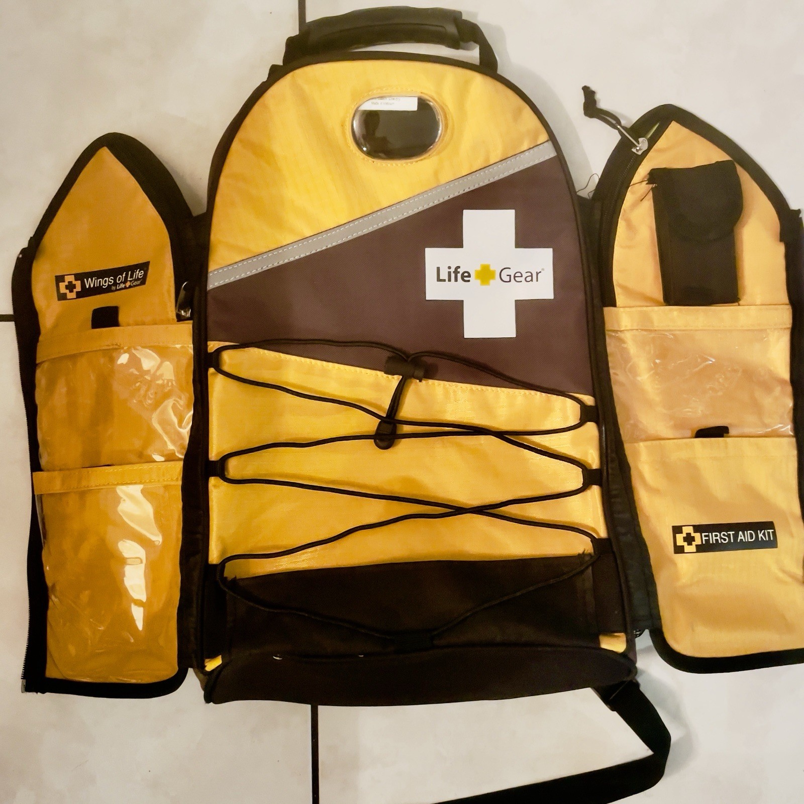 Life Gear Wings of Life 72 hour survival kit backpack Used With Mini Tool Set