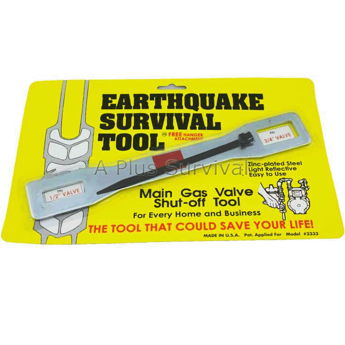 Gas Shut-Off Tool – Be Earthquake Prepared!