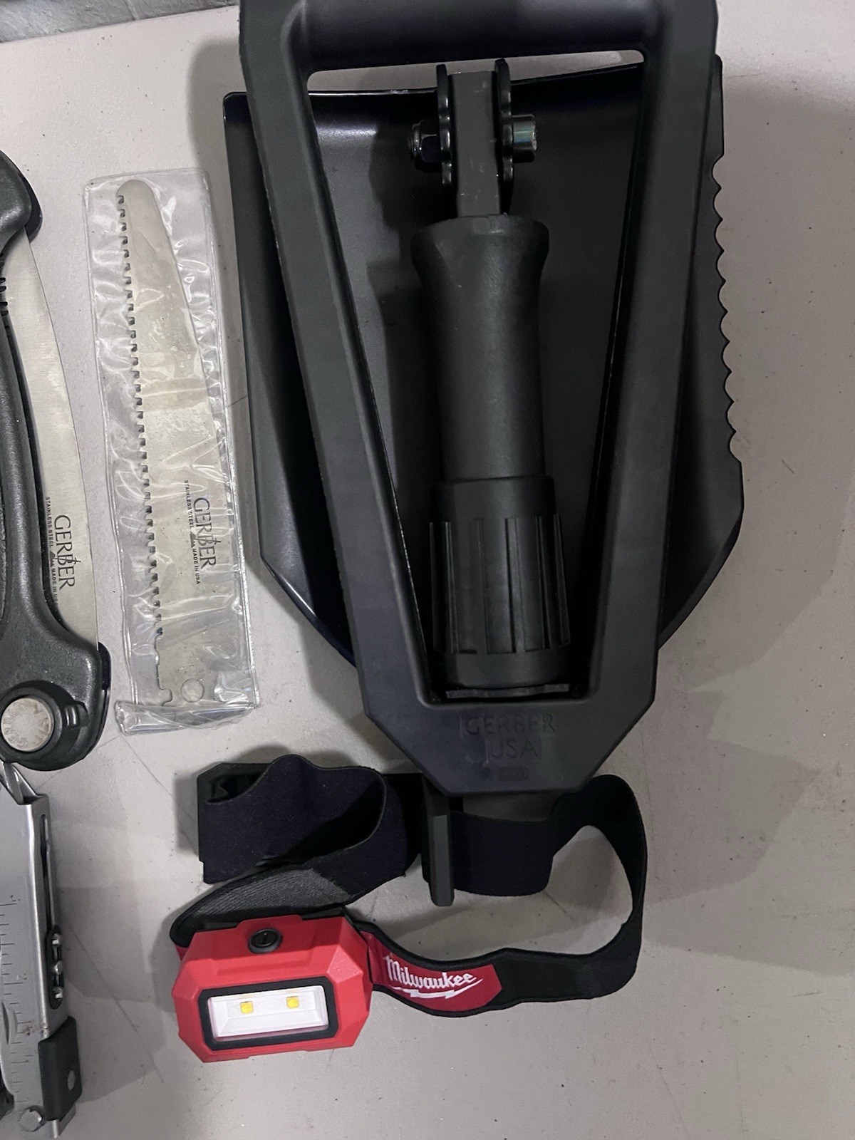 Gerber Off-Road Survival Kit —- Flashlight Has Been Upgraded With Headlamp