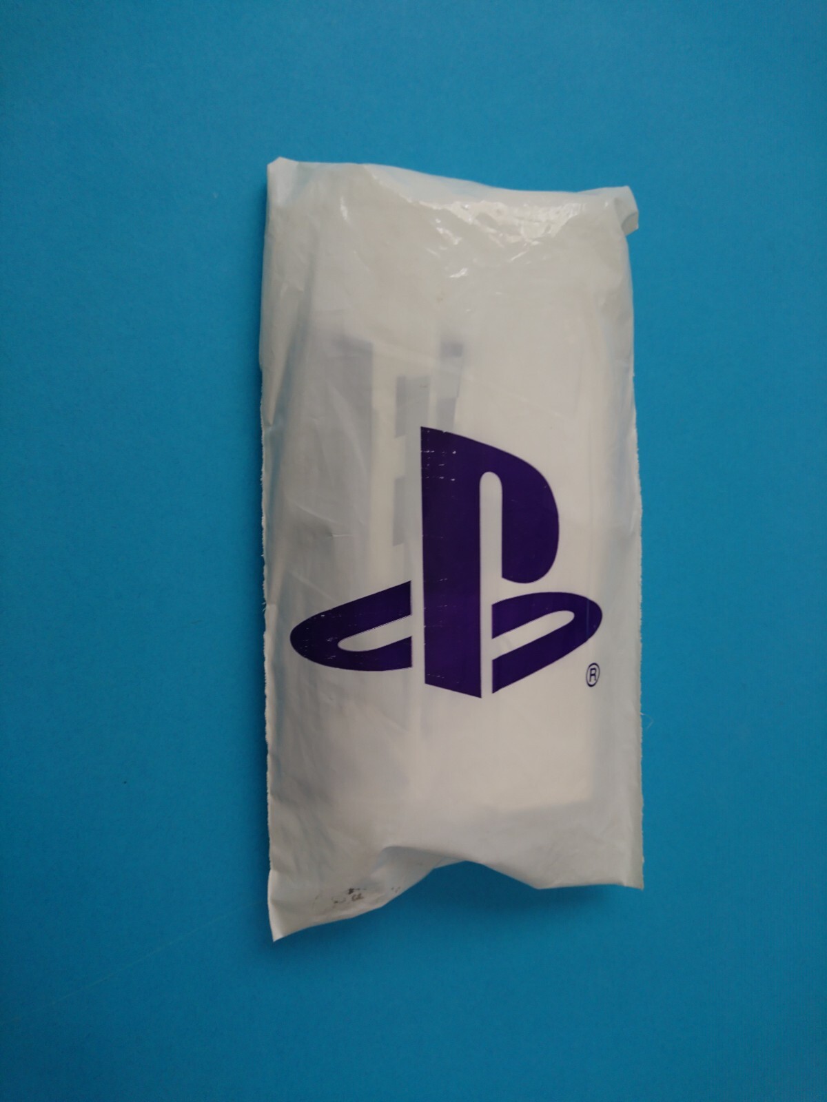 PLAYSTATION LOGO RAIN PONCHO (White with Blue Logo) – “BRAND NEW” – US Seller