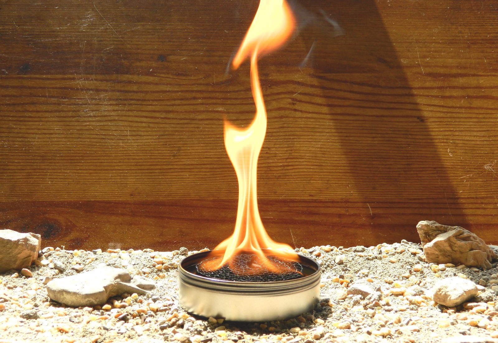 3Hr Outdoor Survival Buddy Burner + 5 Emergency Fire Tinder Buddy Briquettes
