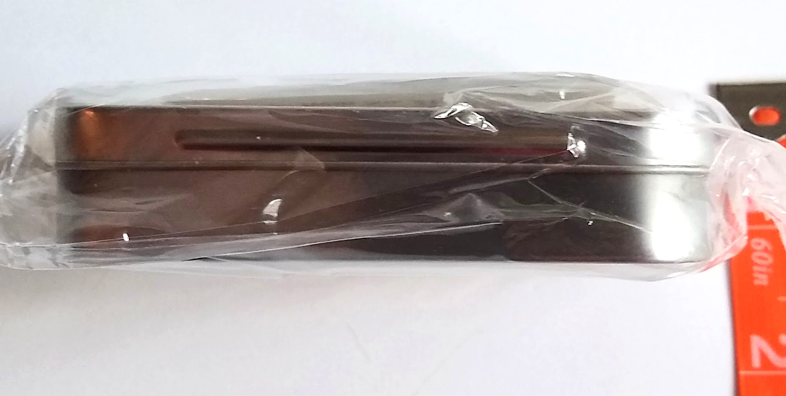 FOUR (4) NEW Metal Rectangular Hinged Tins Sealed Packaging