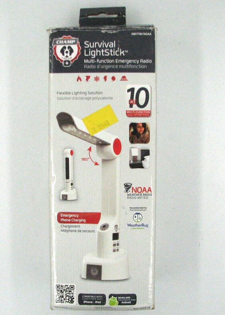CHAMP RCEP500FLR 10 – in-1 Survival Light Stick