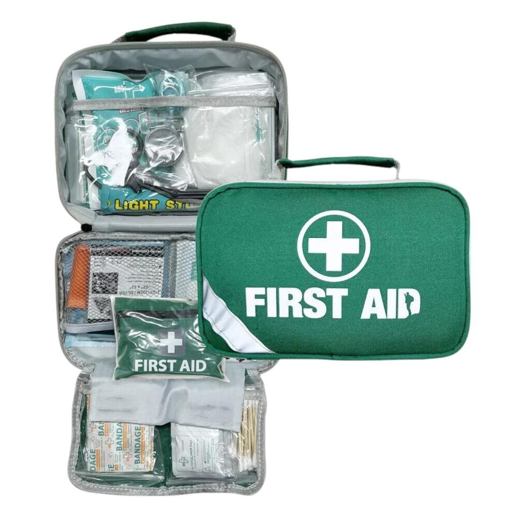 Large First Aid Kit 258pcs Emergency Medical Supplies ARTG 400472 Car Home SOS