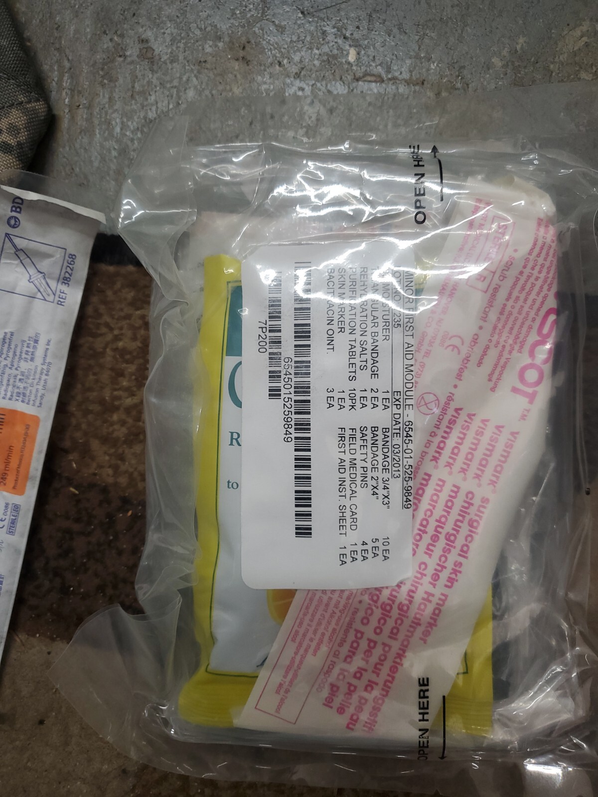 ACU-MAX IFAK Military First Aid Kit Trauma With Tourniquet And Extra Check Pi