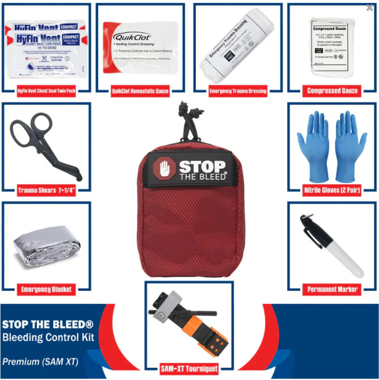 Cubix Safety Bleeding Control Kit – Premium (NuStat)