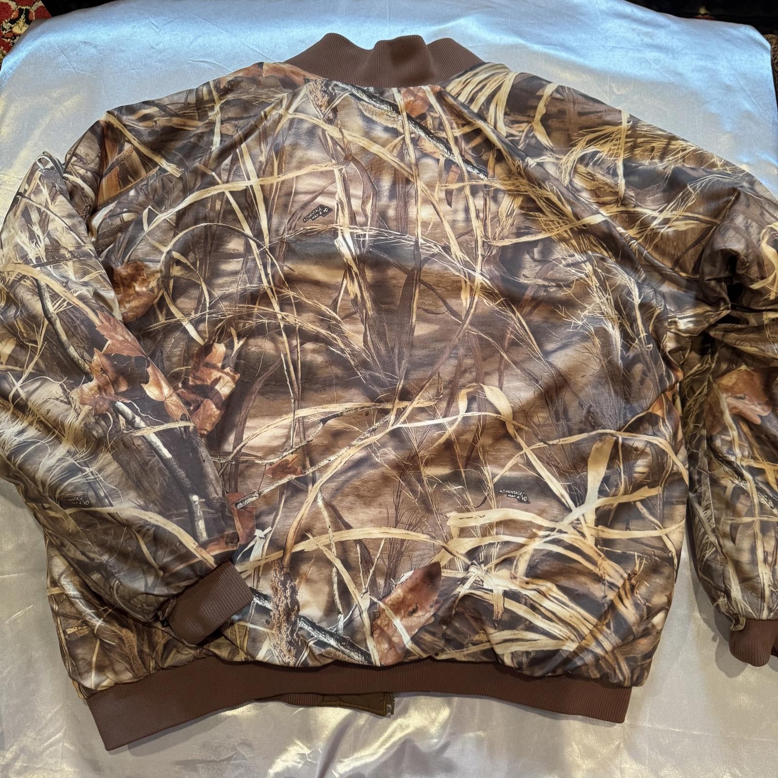 Columbia Sportswear Camo Men’s Tall 2XT Hunting Jacket Reversible NWOT Puffer