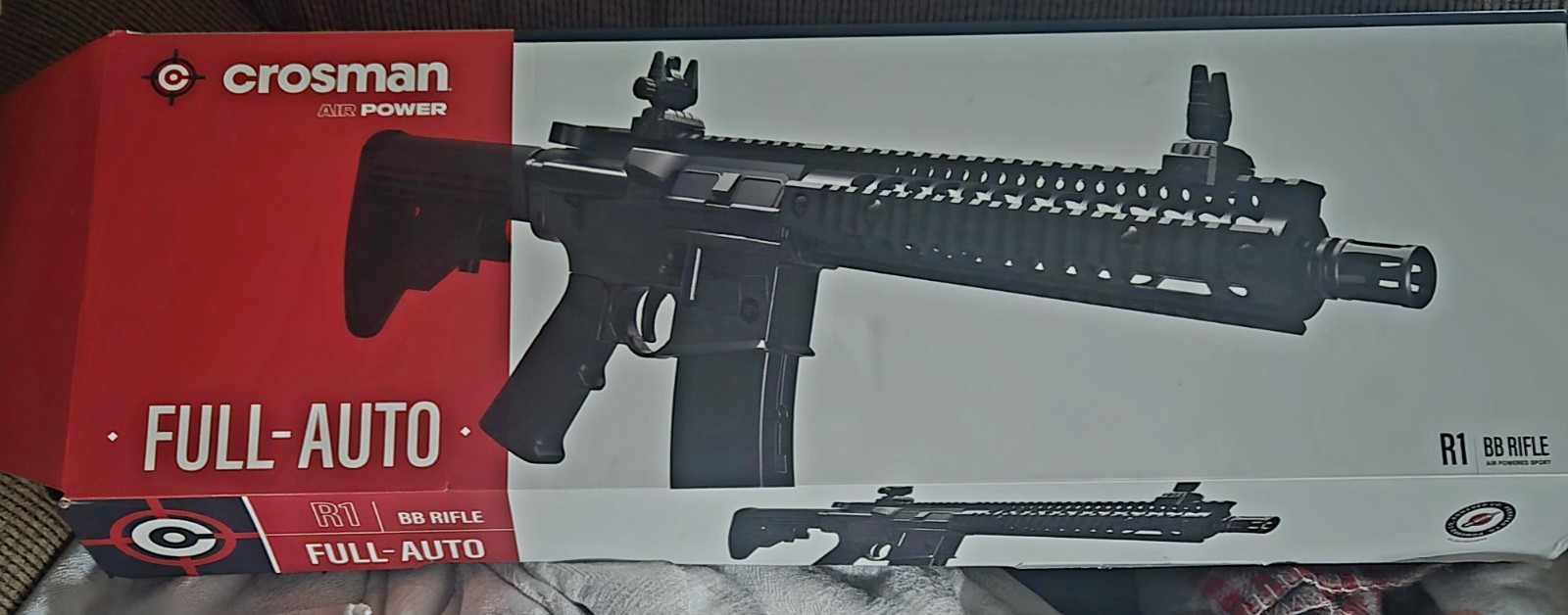 Crosman Full Auto Co2 Black